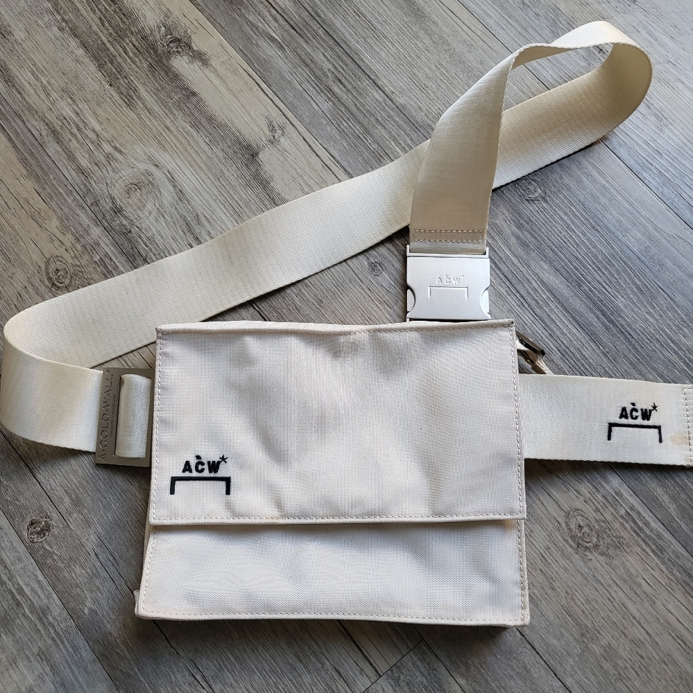 A-Cold-Wall Utility Waist Bag Beige